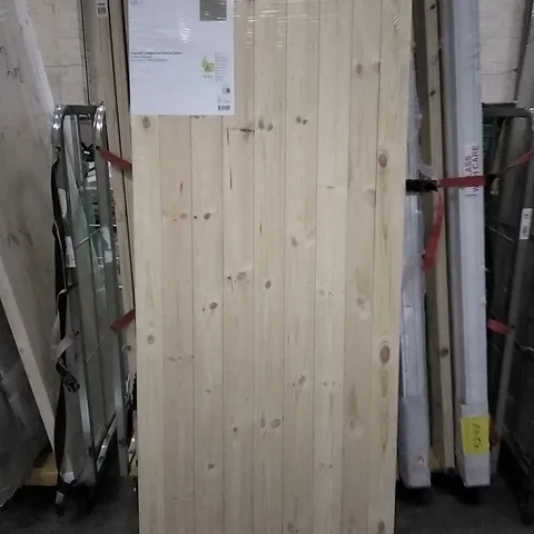 1984MM X 75.7MM NORDIC SOFTWOOD FRAMED LEDGED AND BRADED INTERIOR DOOR