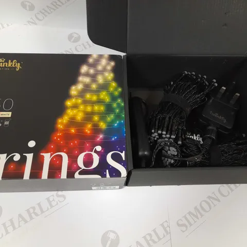 BOXED TWINKLY GENERATION II 250 MULTICOLOURED APP CONTROLLED RGB LED STRINGS