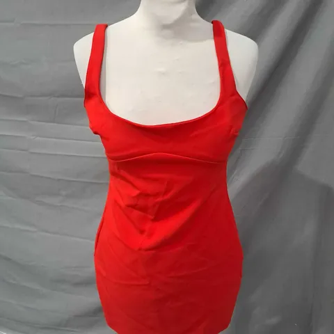 ZARA SHORT RED DRESS SIZE M