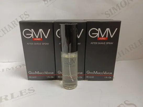 LOT OF APPROX 8 X 30ML GIAN MARCO VENTURI UOMO AFTERSHAVE SPRAYS