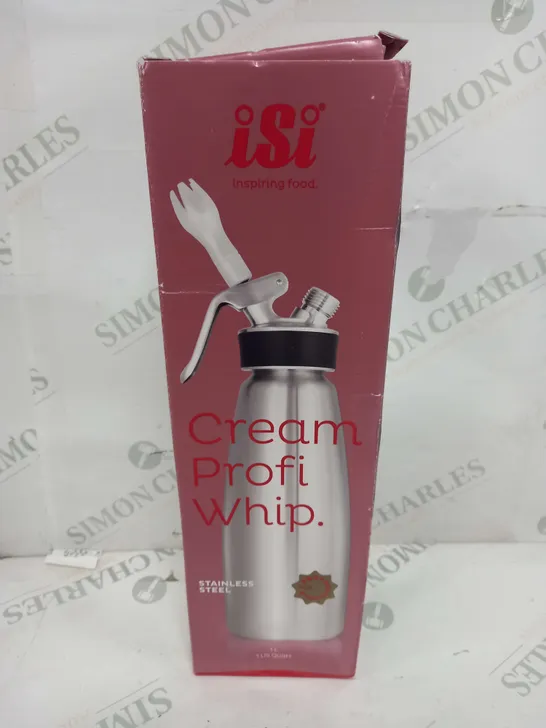 ISI CREAM FROFI WHIP STAINLESS STEEL 1L