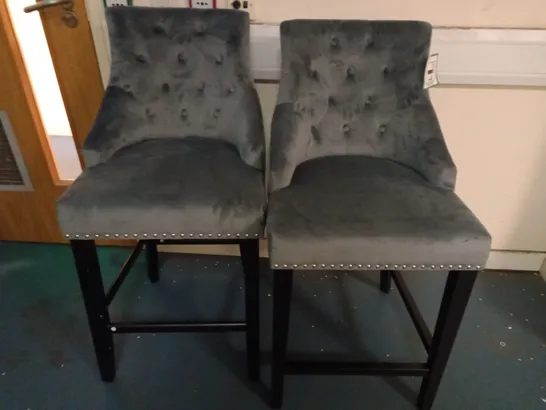 WARWICK BAR STOOL PAIR - COLLECTION ONLY RRP £229