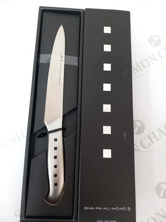 BRAND NEW BOXED SHA RA KU MONO MOLYBDENUM VANADIUM STEEL 18-8 STAINESS STEEL FJ-06 17CM FLEXIBLE SLICER KNIFE