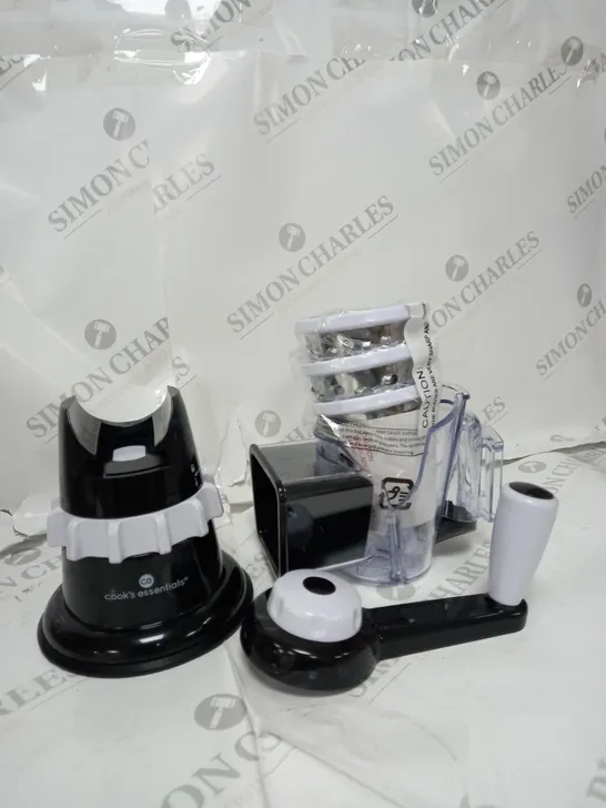 COOKS ESSENTIALS GRATER AND SLICER