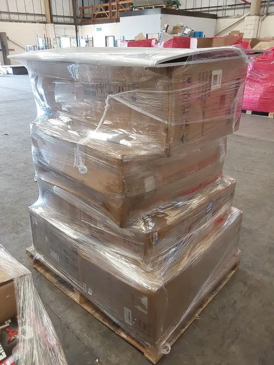 PALLET OF APPROXIMATELY 6 UNPROCESSED RAW RETURN HOUSEHOLD AND ELECTRICAL GOODS TO INCLUDE;