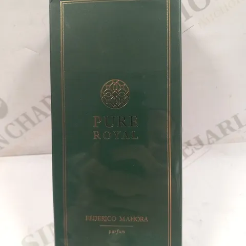 BOXED AND SEALED FEDERICO MAHORA PURE ROYAL PARFUM 50ML