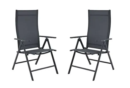 JADE LOUNGE SET OF 2 FOLDING RECLINERS