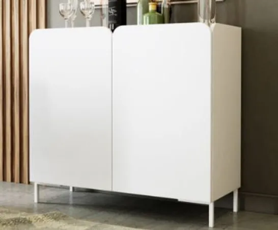 BRAND NEW BOXED ALBANY WHITE MODERN SIDEBOARD