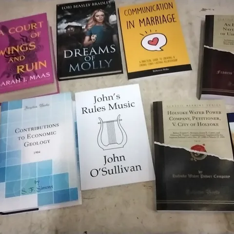 BOX OF APPROXIMATELY 25 ASSORTED BOOKS INCLUDING LIFESTYLE, NOVEL AND MUSIC