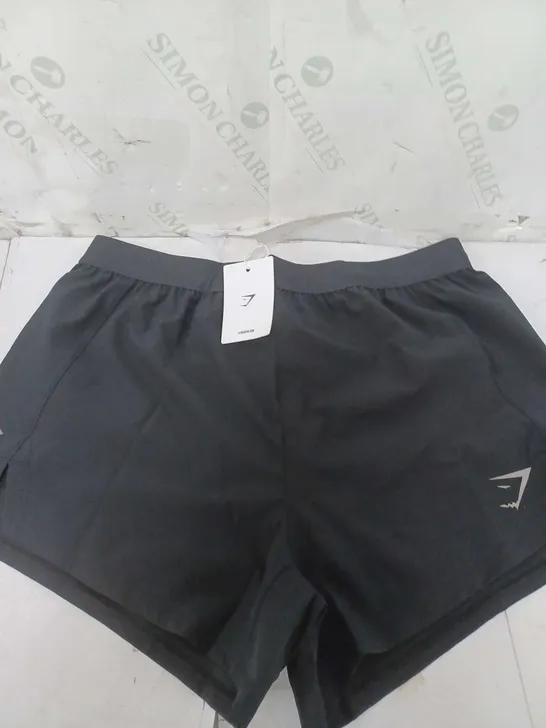 GYMSHARK APEX RUN 5 SHORTS - L