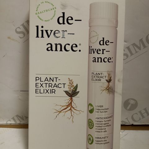 LOVEYOURLIVER DE-LIVER-ANCE PLANT EXTRACT ELIXIR FOOD SUPPLEMENT (12 X 22ML)