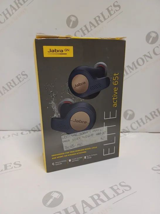 BOXED JABRA ELITE ACTIVE 65T EARBUDS