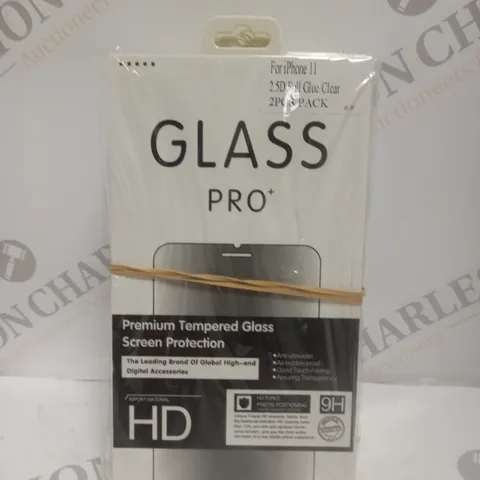 APPROXIMATELY 12 GLASS PRO+ PREMIUM TEMPERED GLASS SCREEN PROTECTORS FOR IPHONE 11 