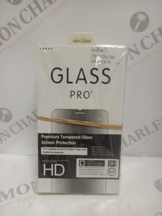 APPROXIMATELY 12 GLASS PRO+ PREMIUM TEMPERED GLASS SCREEN PROTECTORS FOR IPHONE 11 