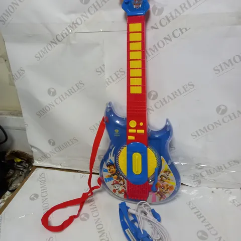 PAW PATROL ELECTRIC GUITAR WITH LIGHT UP GLASSES