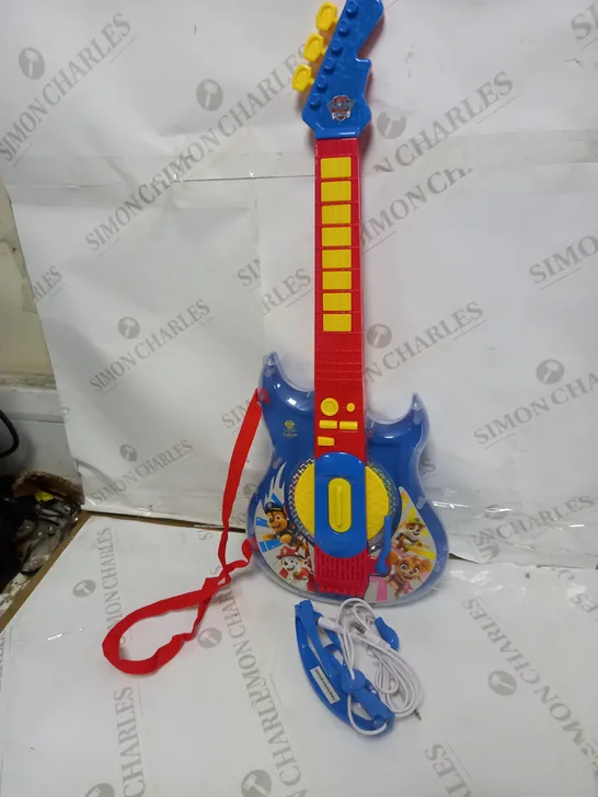 PAW PATROL ELECTRIC GUITAR WITH LIGHT UP GLASSES