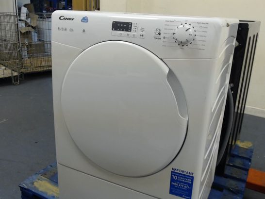 CANDY CSC8LF FREESTANDING CONDENSER TUMBLE DRYER, SENSOR DRY, NFC CONNECTED, 8KG LOAD,