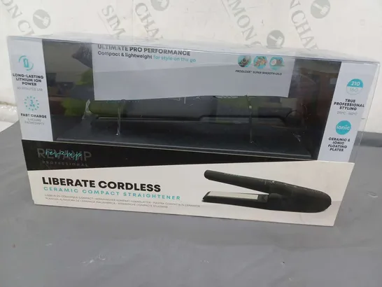 REVAMP LIBERATE CORDLESS CERAMIC COMPACT STRAIGHTENER