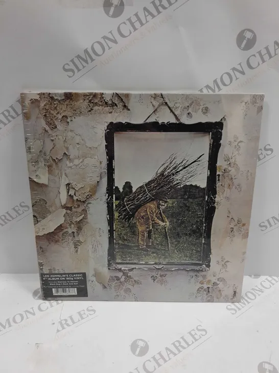 SEALED LED ZEPPELIN'S IV VINYL 