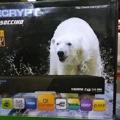 FOUR BOXED ICE CRYPT STC3250CCIHD HIGH DEFINITION DIGITAL RECEIVER