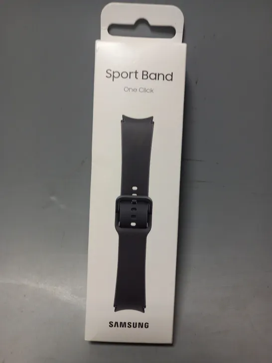 BOXED SAMSUNG SPORT BAND IN BLACK