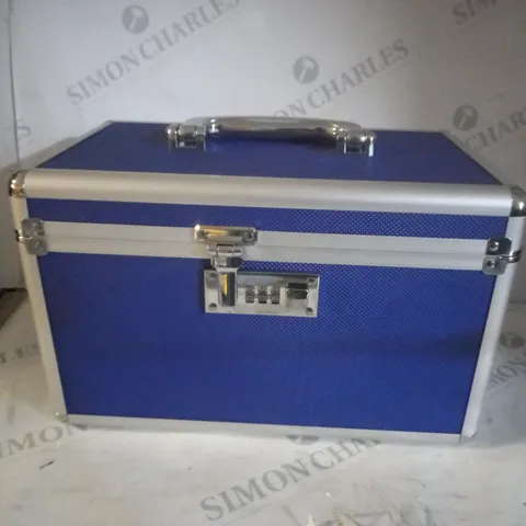 BLUE 3 NUMBER LOCK BOX