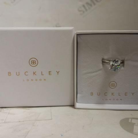 BUCKLEY 3.79CT BAGUETTE WEDDING BAND RING DUO