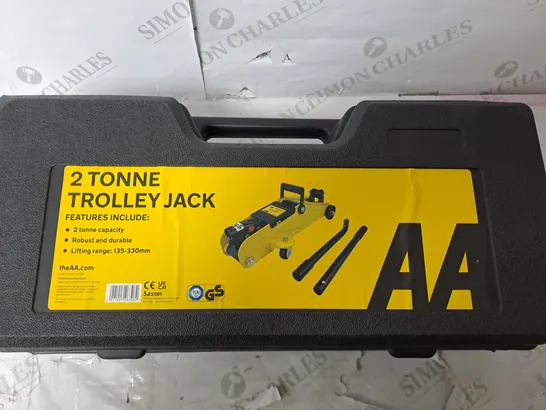 AA 2 TONNE TROLLEY JACK / COLLECTION ONLY 