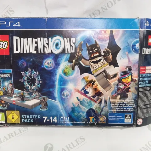 BOXED PLAYSTATION 4 LEGO DIMENSIONS BOX SET 