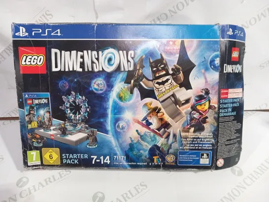 BOXED PLAYSTATION 4 LEGO DIMENSIONS BOX SET 