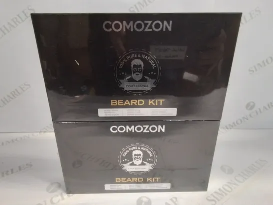 LOT OF 2 SEALED COMOZON BEARD KITS