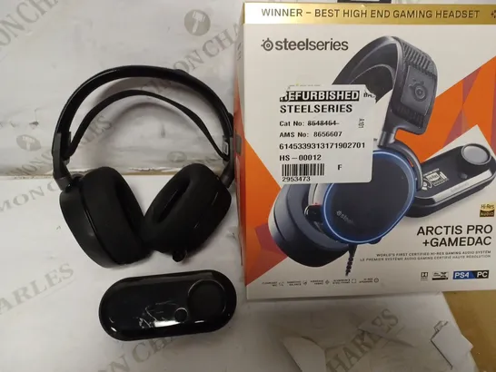 STEELSERIES ARCTIS PRO + GAMEDAC