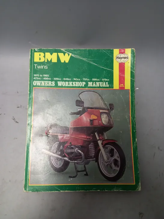 BMW TWINS OWNERS WORKSHOP MANUAL 