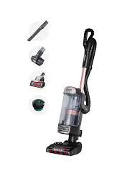 BOXED SHARK STRATOS UPRIGHT CORDED VACUUM CLEANER WITH ANTI-HAIR WRAP, POWERED LIFTAWAY TECHNOLOGY - NZ860UKT RRP £299