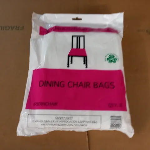 DINING CHAIR BAGS - 8 PACK