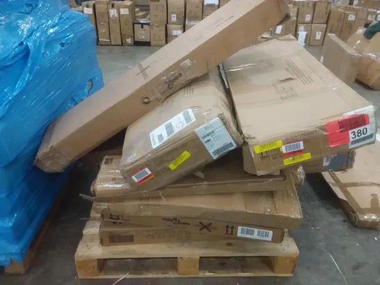 PALLET OF ASSORTED FLAT PACK FURNITURE ITEMS