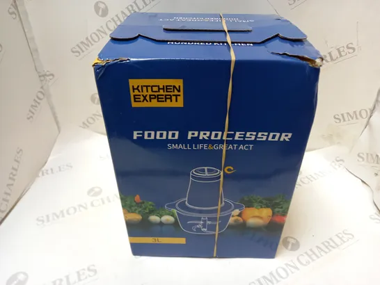 BOXED KITCHEN EXPERT FOOD PROCESSOR