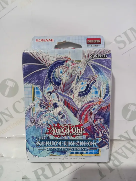 KONAMI 1ST EDITION YU-GI-OH TRADING CARD GAME STRUCTURE DECK - FREEZING CHAINS