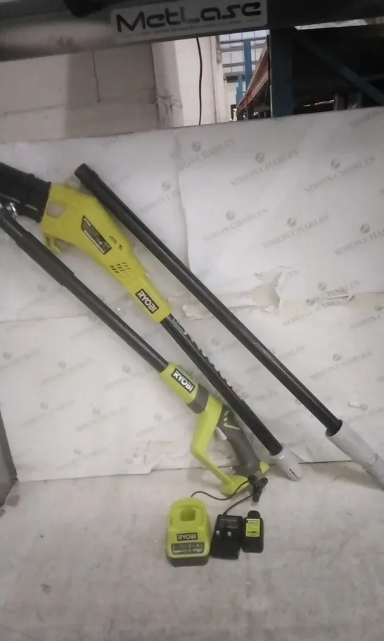 BOXED RYOBI CORDLESS POLE SAW