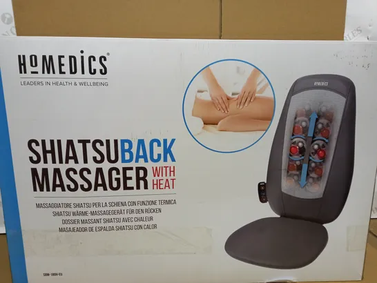 BOXED HOMEDICS SHIATSU BACK MASSAGER SBM-180H-EU