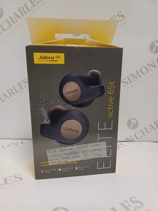 BOXED JABRA ELITE ACTIVE 65T EARBUDS