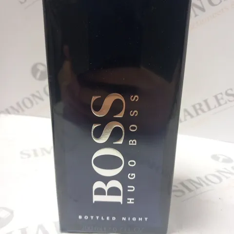 BOXED AND SEALED HUGO BOSS "BOTTLED NIGHT" EAU DE TOILETTE SPRAY 200ML