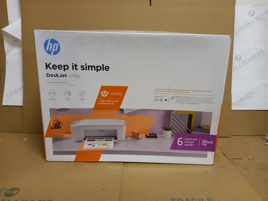 HP DESKJET 2710E PRINTER & SCANNER