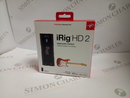 IRIG HD 2 DIGITAL GUITAR INTERFACE