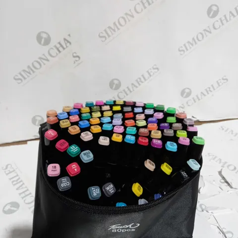 80 COLORS MARKER PENS, ALCOHOL MARKERS, PERMANENT MARKER PENS, ARTIST PENS FOR DRAWING