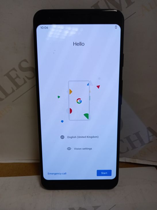 GOOGLE PIXEL 3 MOBILE PHONE