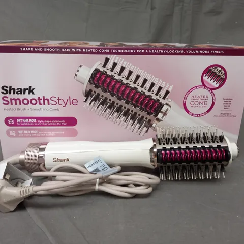 BOXED SHARK SMOOTHSTYLE HOT BRUSH & SMOOTHING COMB