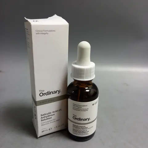 BOXED THE ORDINARY SALICYLIC ACID 2% ANHYDROUS SOLUTION 30ML