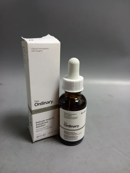 BOXED THE ORDINARY SALICYLIC ACID 2% ANHYDROUS SOLUTION 30ML