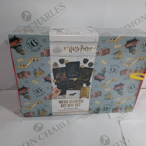 HARRY POTTER MEGA SCRATCH ART BOX SET 